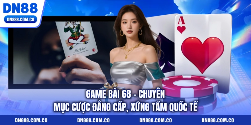Game Bài 68 - Chuyên Mục Cược Đẳng Cấp, Xứng Tầm Quốc Tế